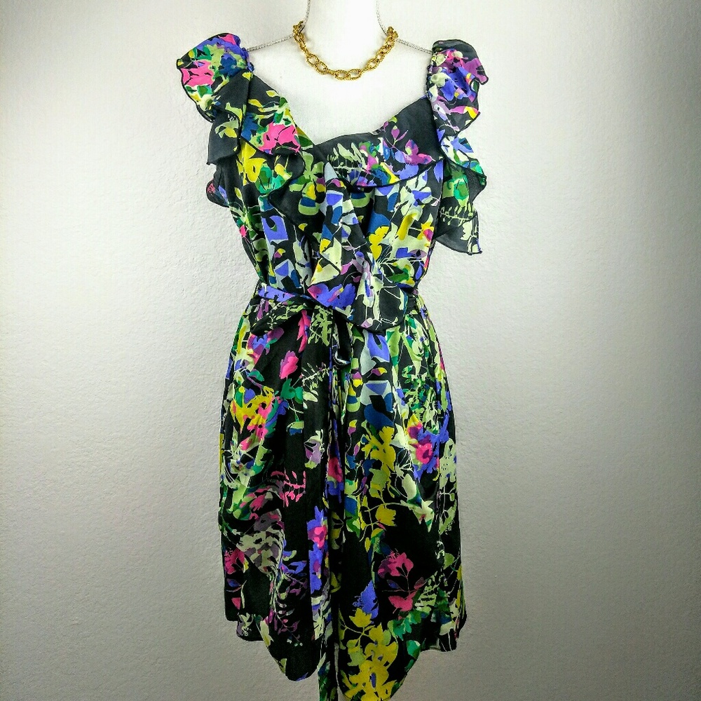 "City Chic" floral dress